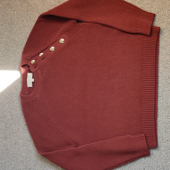 NWOT Sezane Gary Jumper in caramel, Size Small - Picture 5 of 6